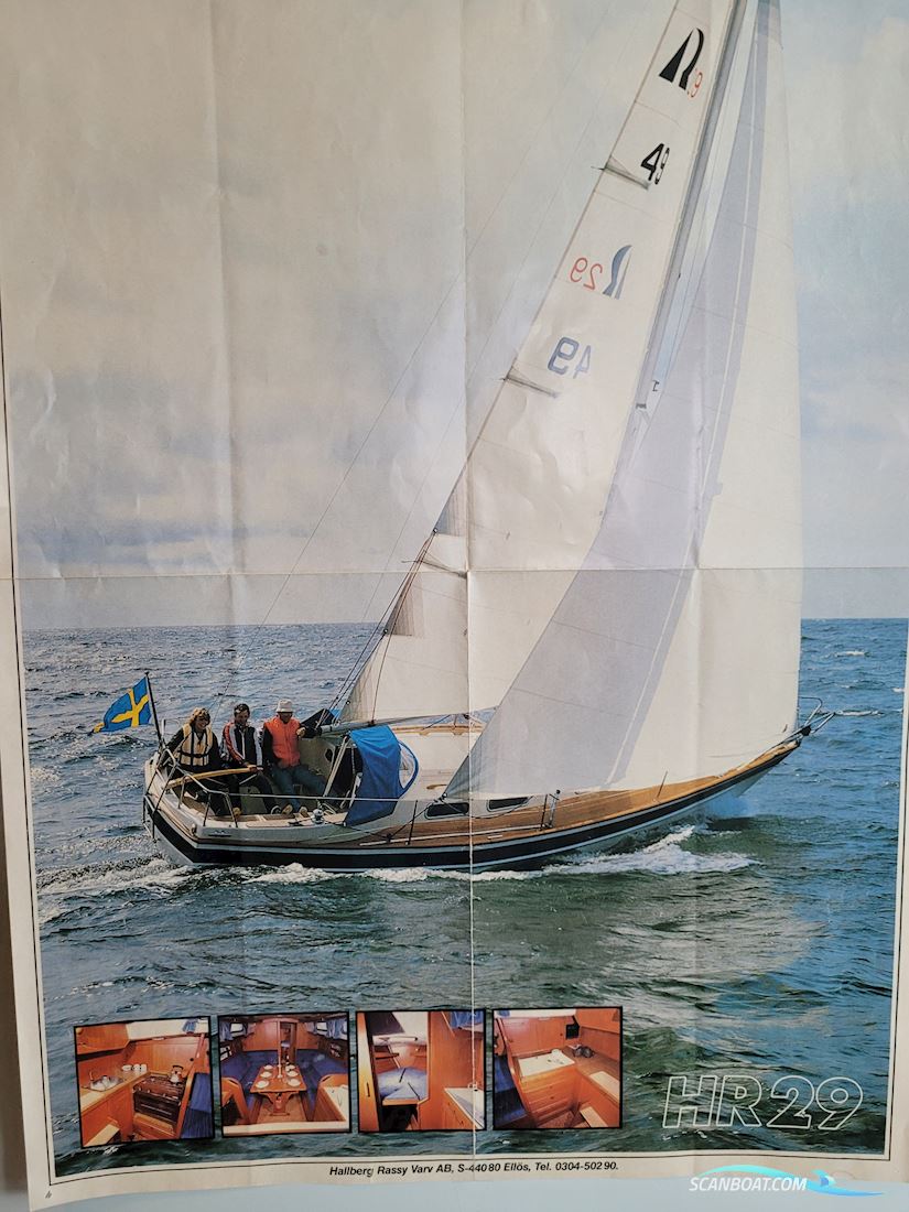 HR 29 Scandinavia nr 360-1987 Sailing boat 1987, with Volvo Penta 2002 engine, Denmark