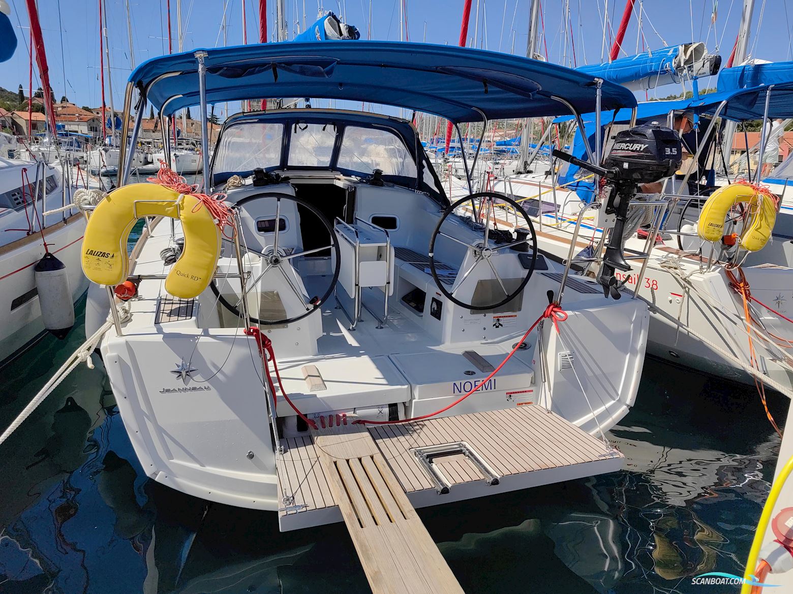 Jeanneau Sun Odyssey 349 Sailing boat 2017, with Yanmar engine, Croatia