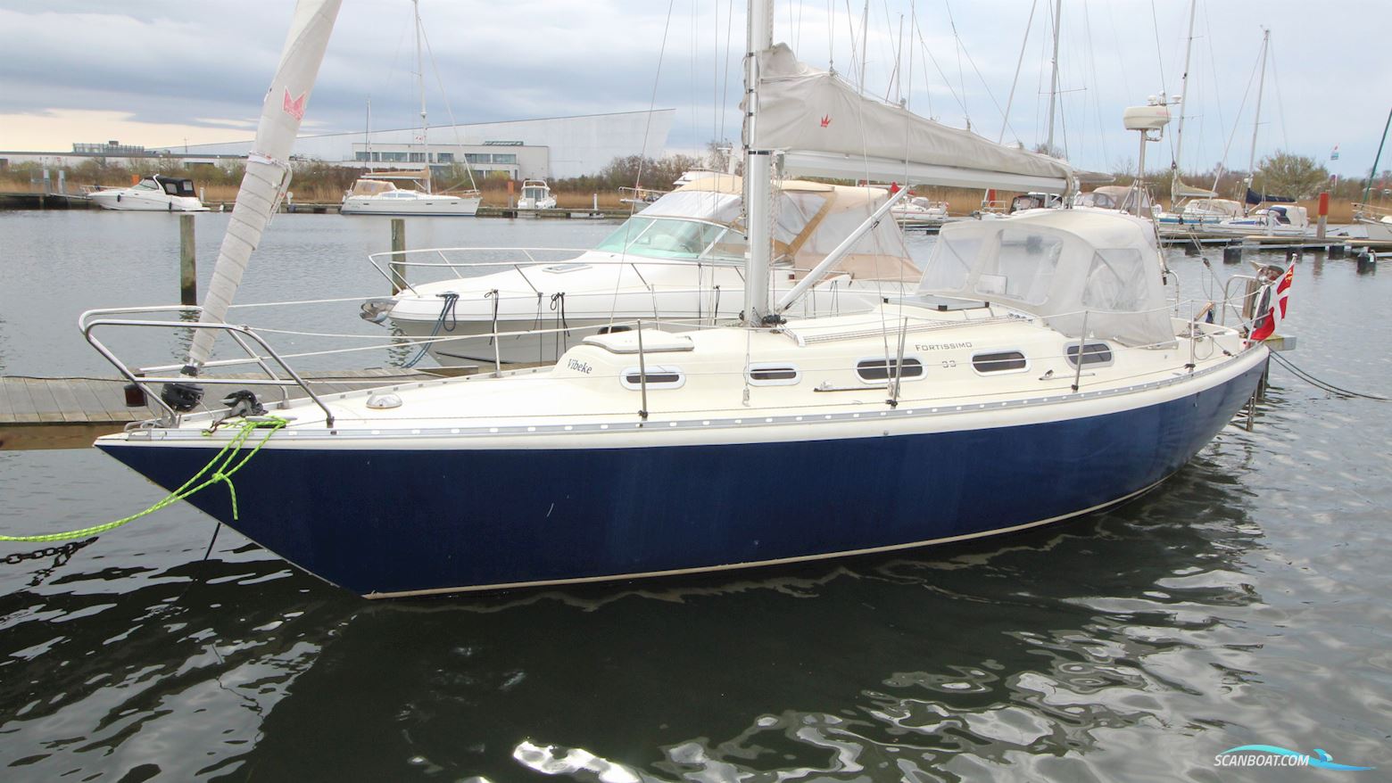 Marieholm Fortissimo 33 Sailing boat 1985, with Volvo Penta engine, Denmark