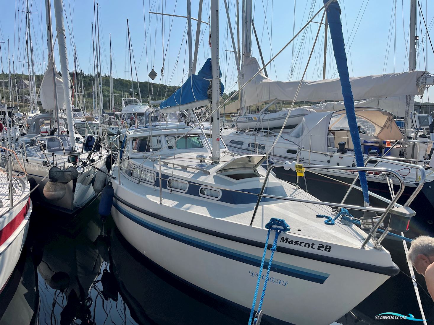 Mascot 28 Sailing boat 1986, with Volvo Penta 28hk engine, Denmark