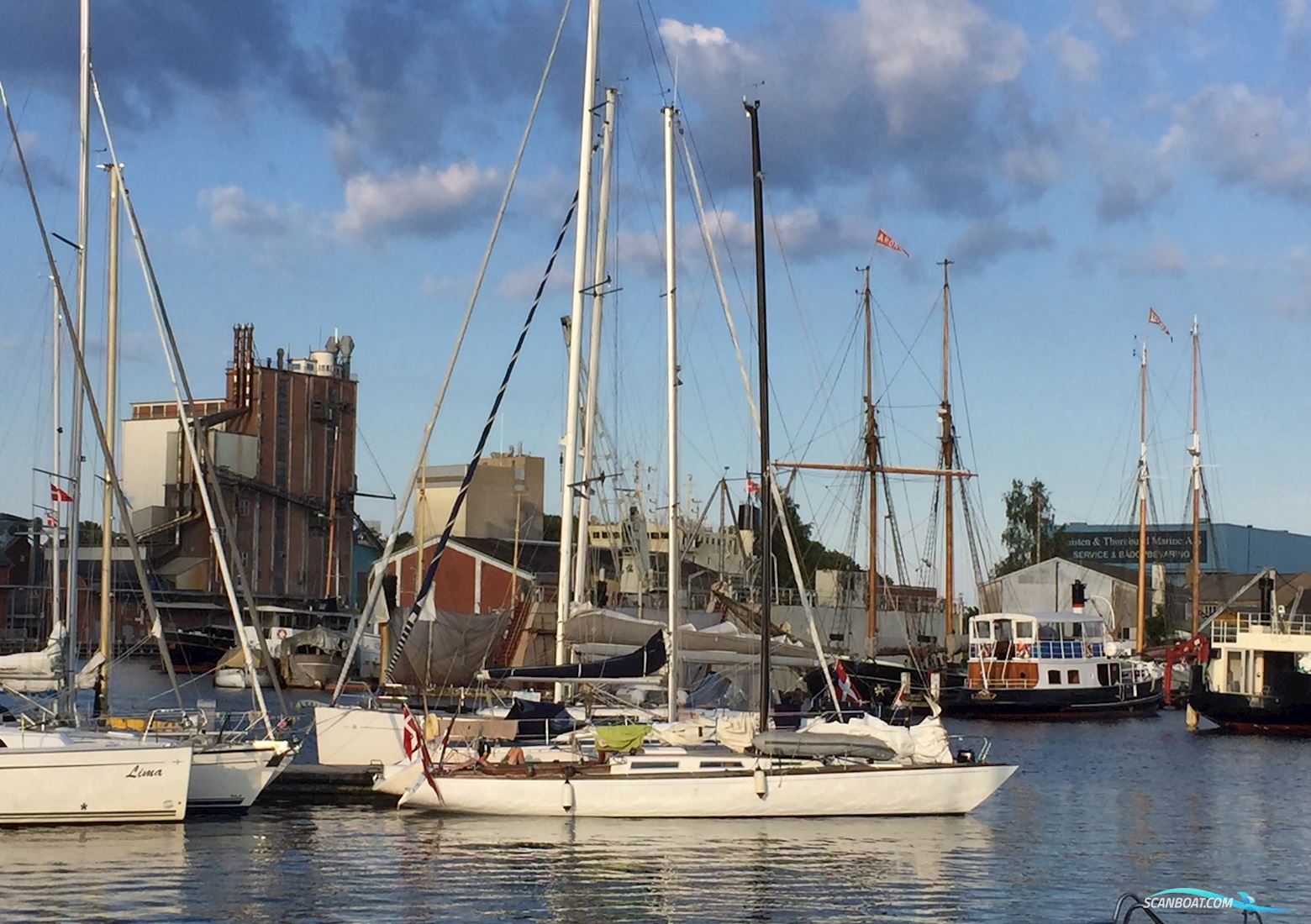 Molich X-Meter Sailing boat 1977, with Vire engine, Denmark