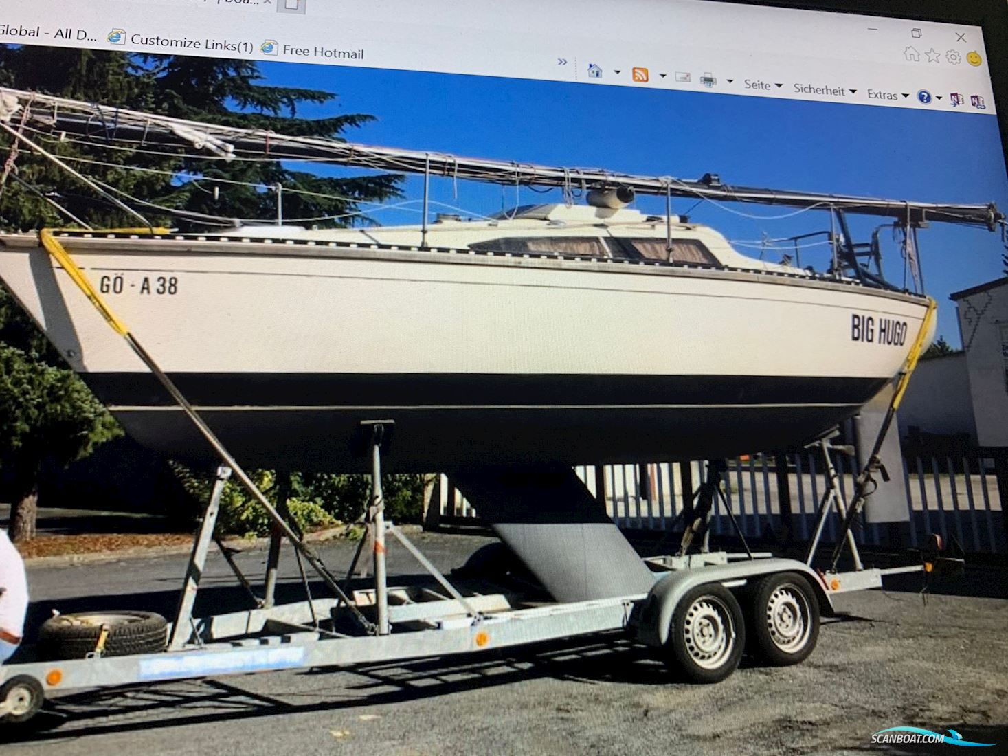 Raantares Sailing boat for sale Germany Scanboat