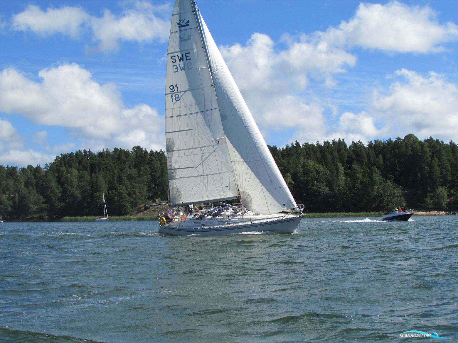 Scanner 391 Sailing boat 1997, with Volvo-Penta engine, Sweden