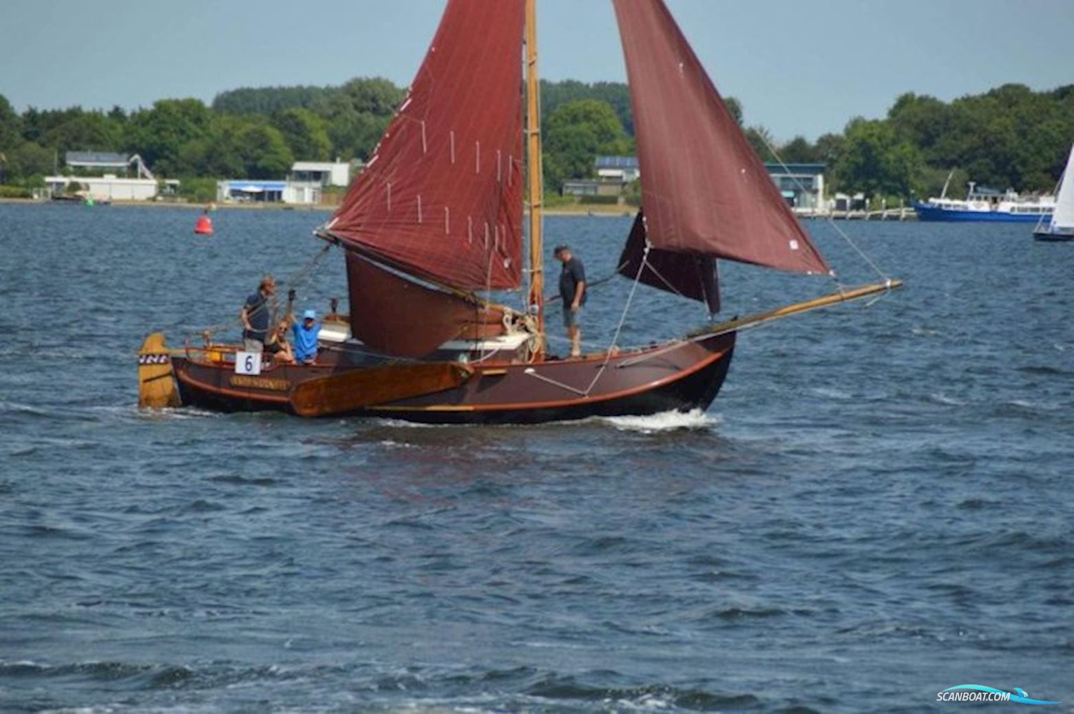 Vollenhovense Bol Kooiman en de Vries Sailing boat 1974, with Yanmar engine, The Netherlands