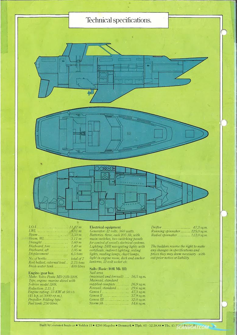 (Reserveret) Coronet Elvstrøm 38 MK II