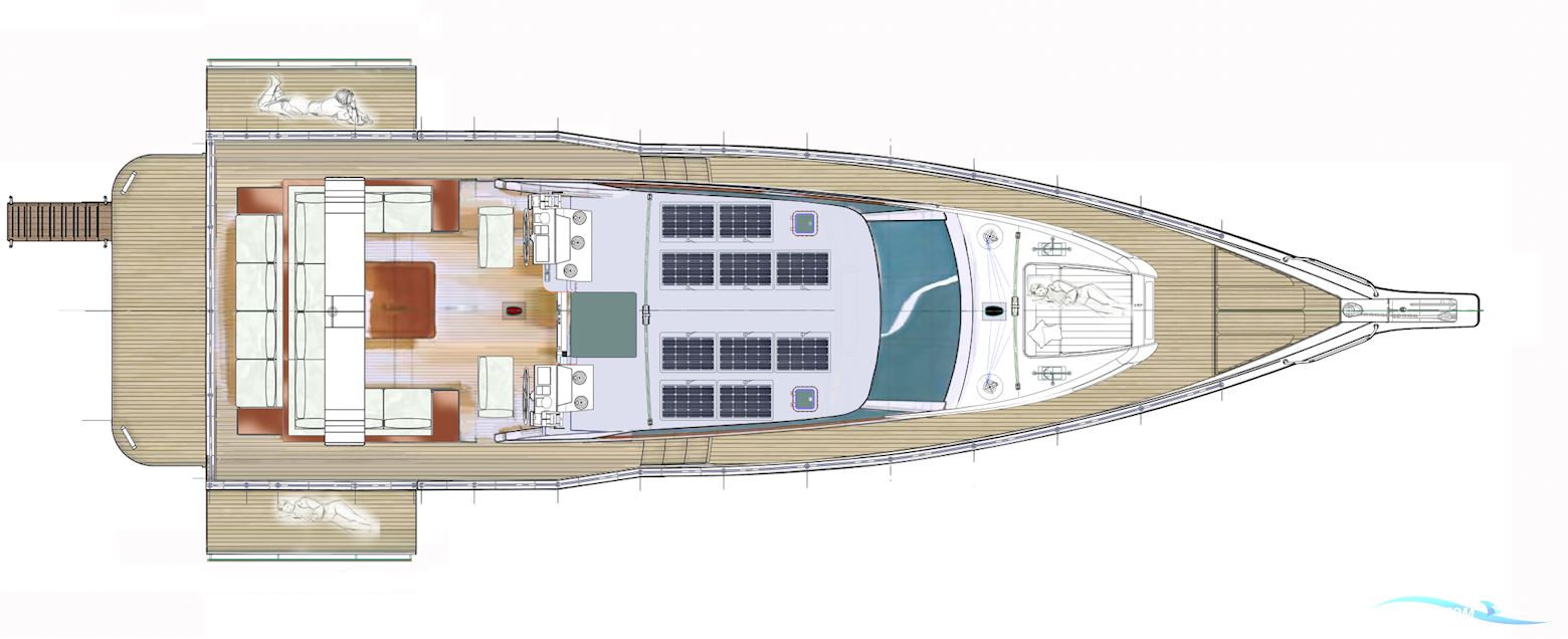 60 ft Ketch Hybrid-Powered Shallow Water, Lifting Keel