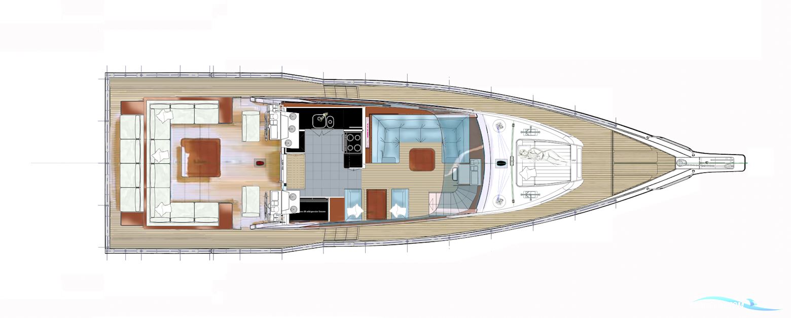 60 ft Ketch Hybrid-Powered Shallow Water, Lifting Keel
