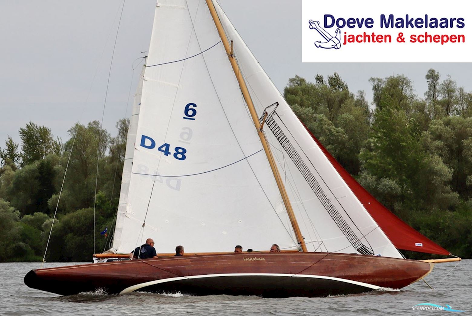 6mR Klassiek Zeiljacht 11.48 Sailingboat 1935, with Sevcon engine, The Netherlands