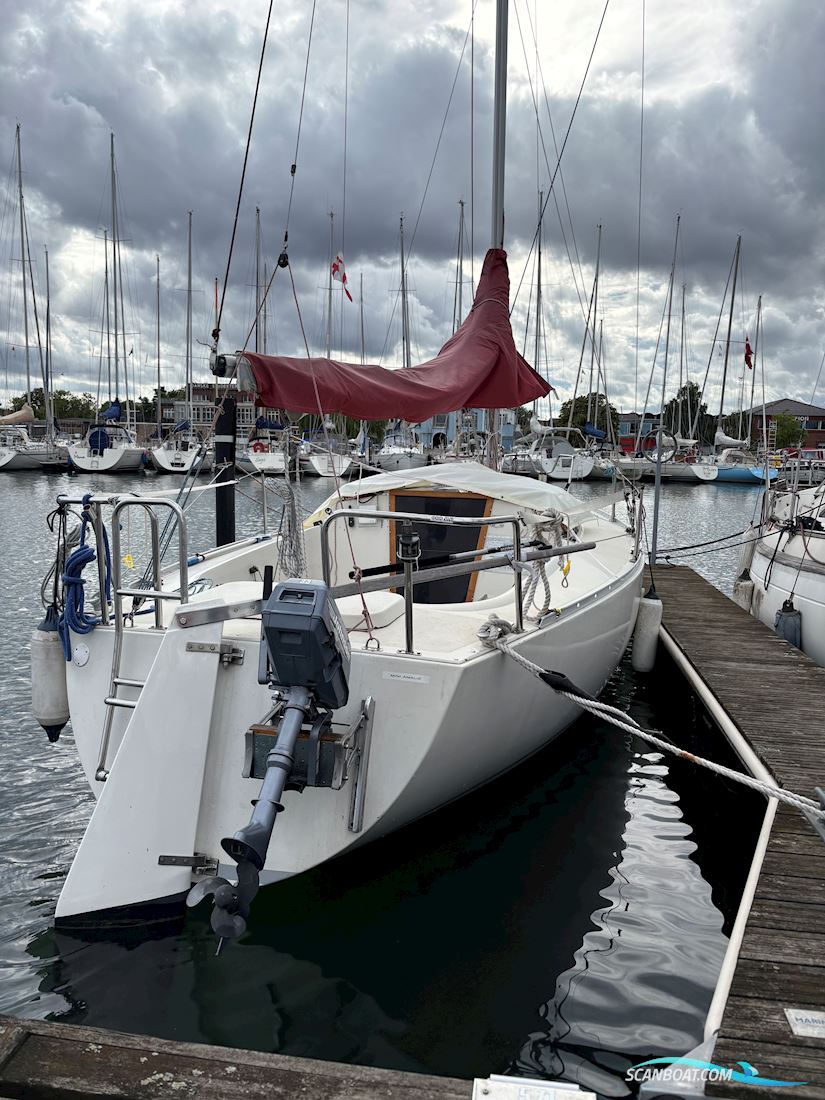 Albin Express Sailingboat 1980, with Påhængsmotor: Johnson 3.3 hk engine, Denmark