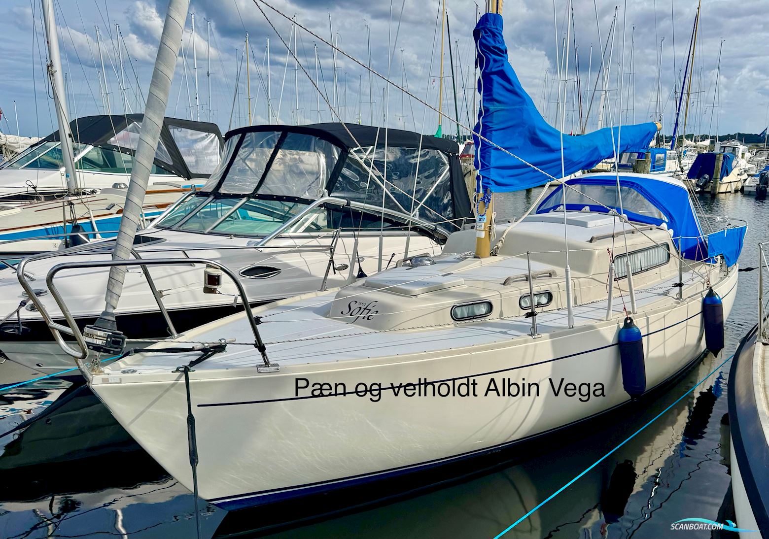 Albin Vega Sailingboat 1972, with Volvo Penta MD7A engine, Denmark