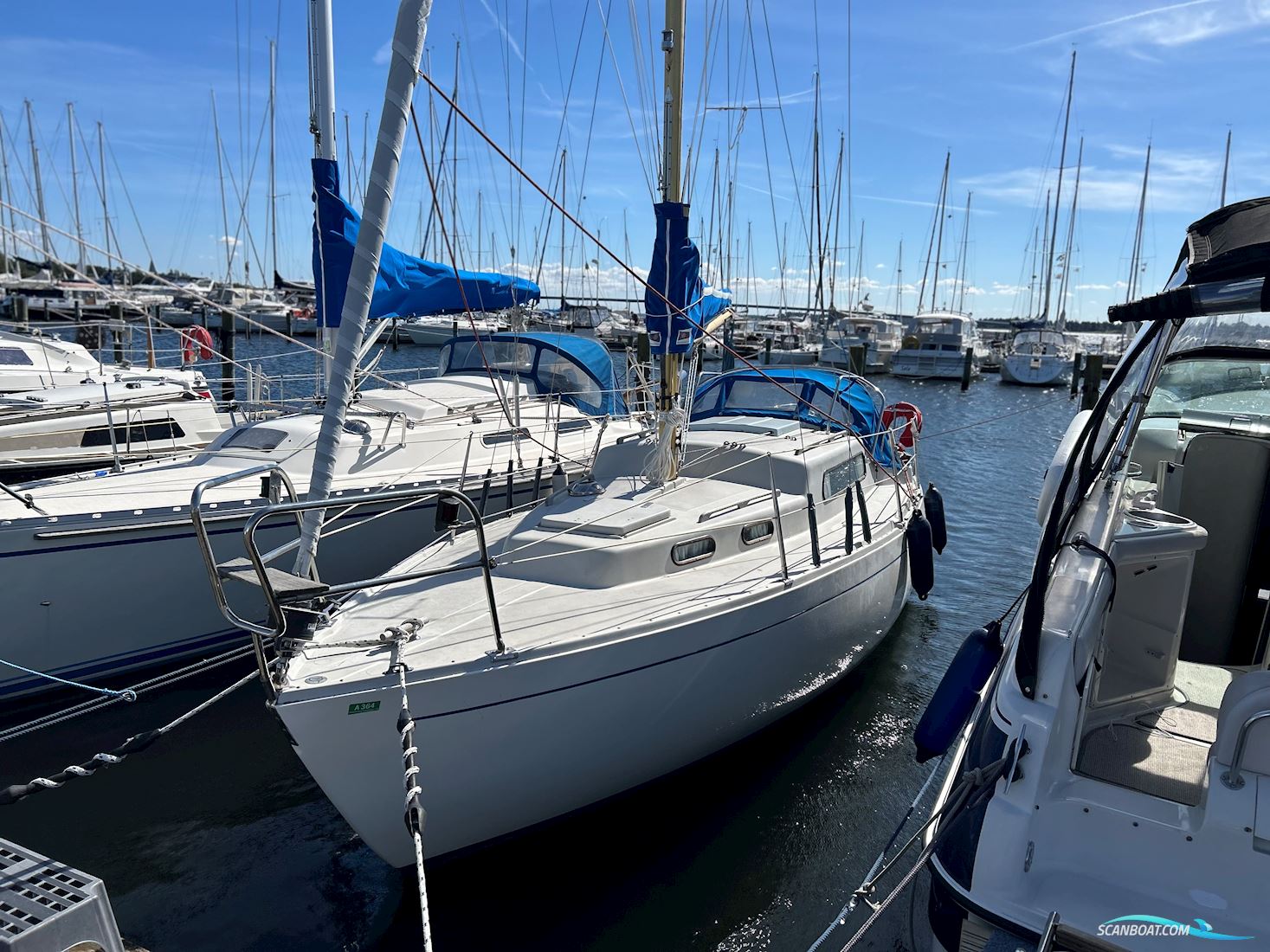 Albin Vega Sailingboat 1973, with Yanmar 1GM10 engine, Denmark
