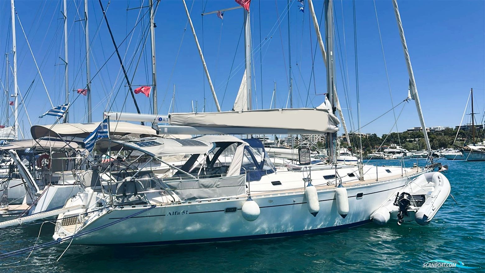 Alfa 51 Sailingboat 2002, with Yanmar engine, Greece