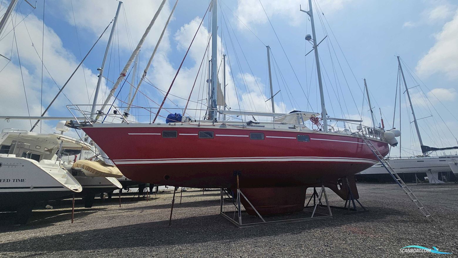 Amel Meltem Sailingboat 1974, with Nanni engine, France