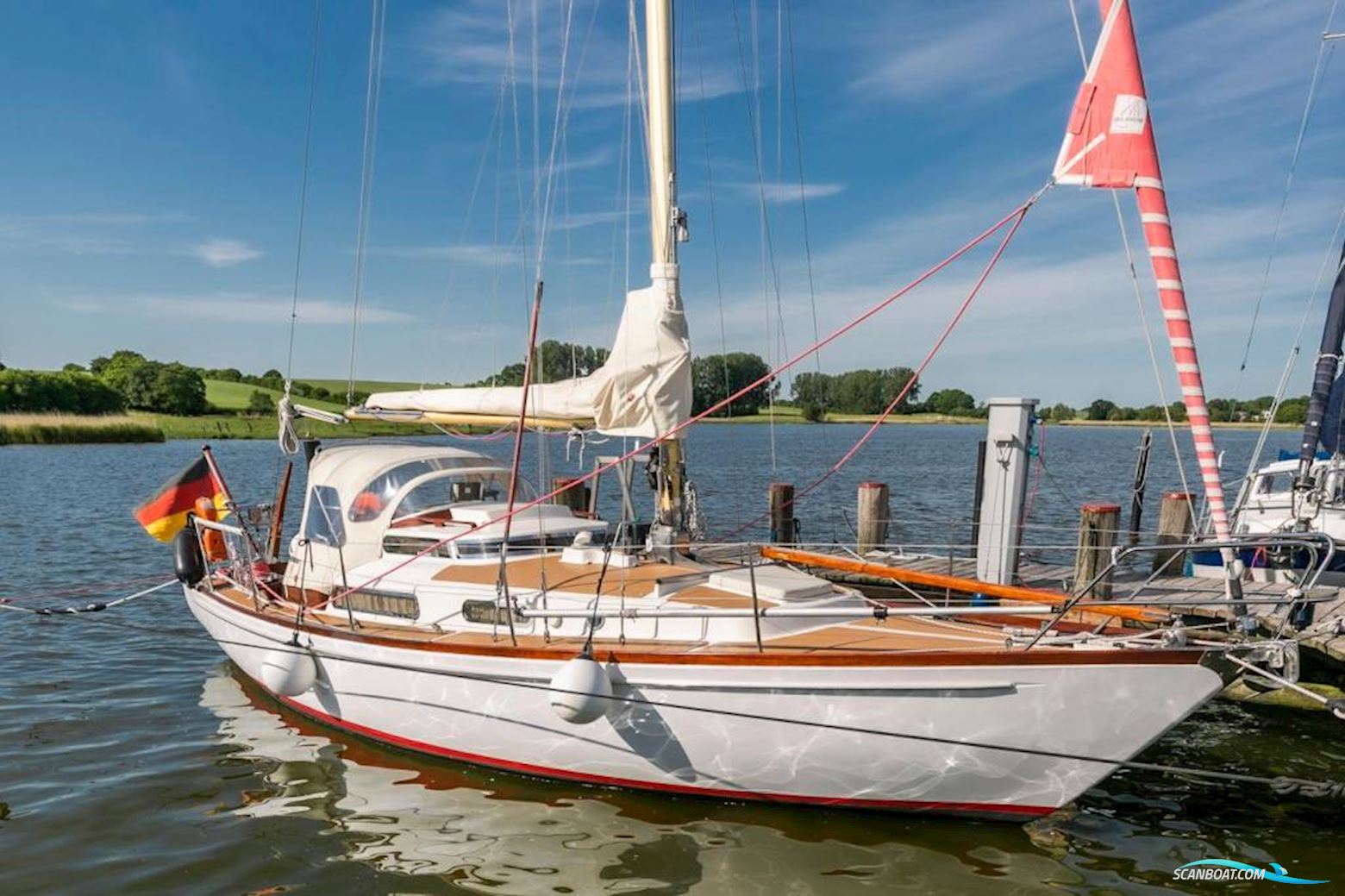 Asmus Hanseat Sailingboat 1970, with Volvo Penta MD 2030 engine, Germany