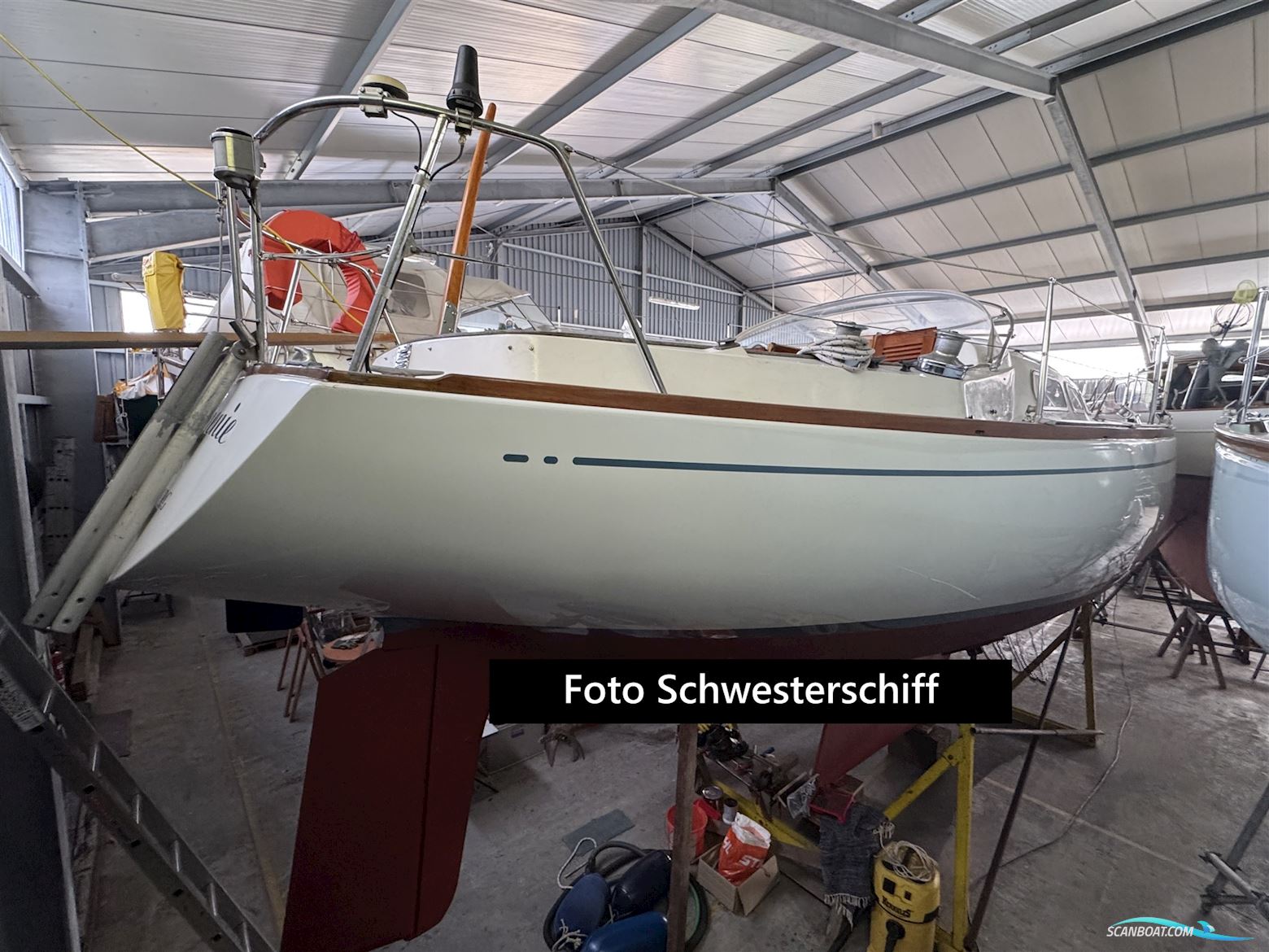 Asmus KG Yachtbau Hanseat 70 Sailingboat 1971, with Yanmar 3YM30AE engine, Germany