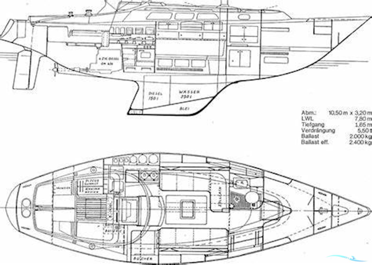 Asmus KG Yachtbau Hanseat 70