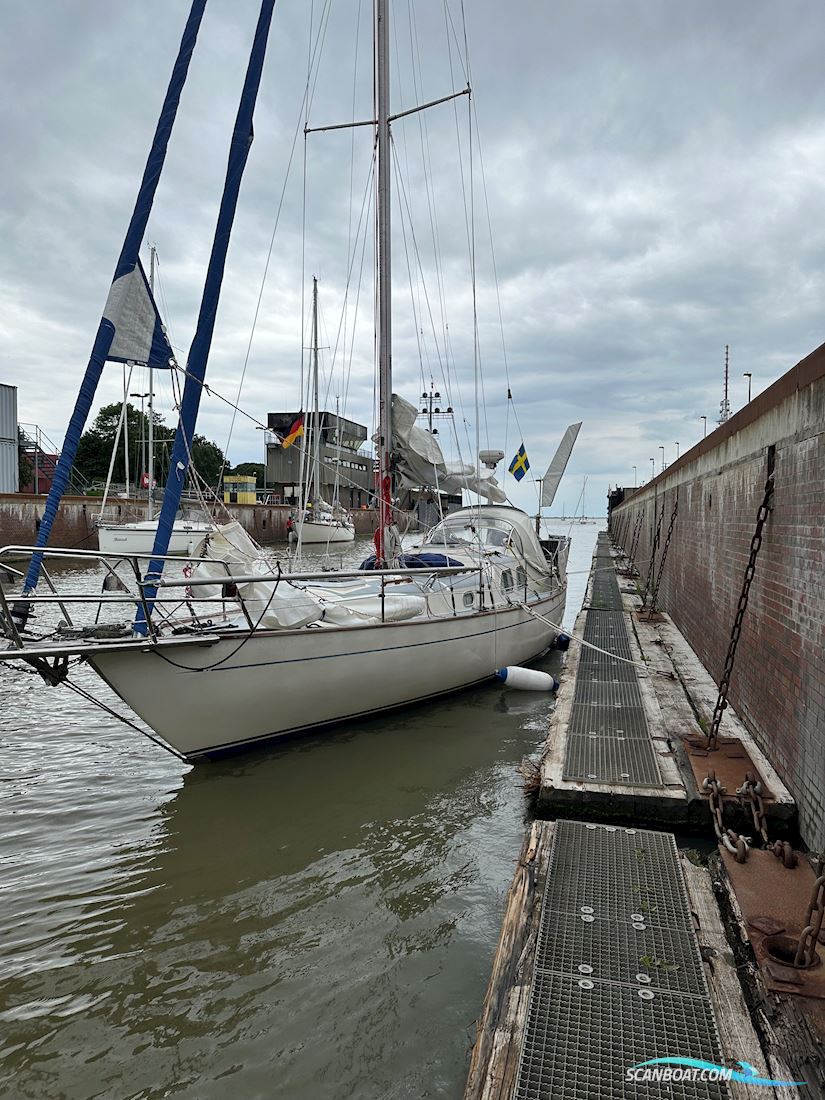 Bacchant 36 Sailingboat 1968, with Lombardini 1204 engine, Sweden