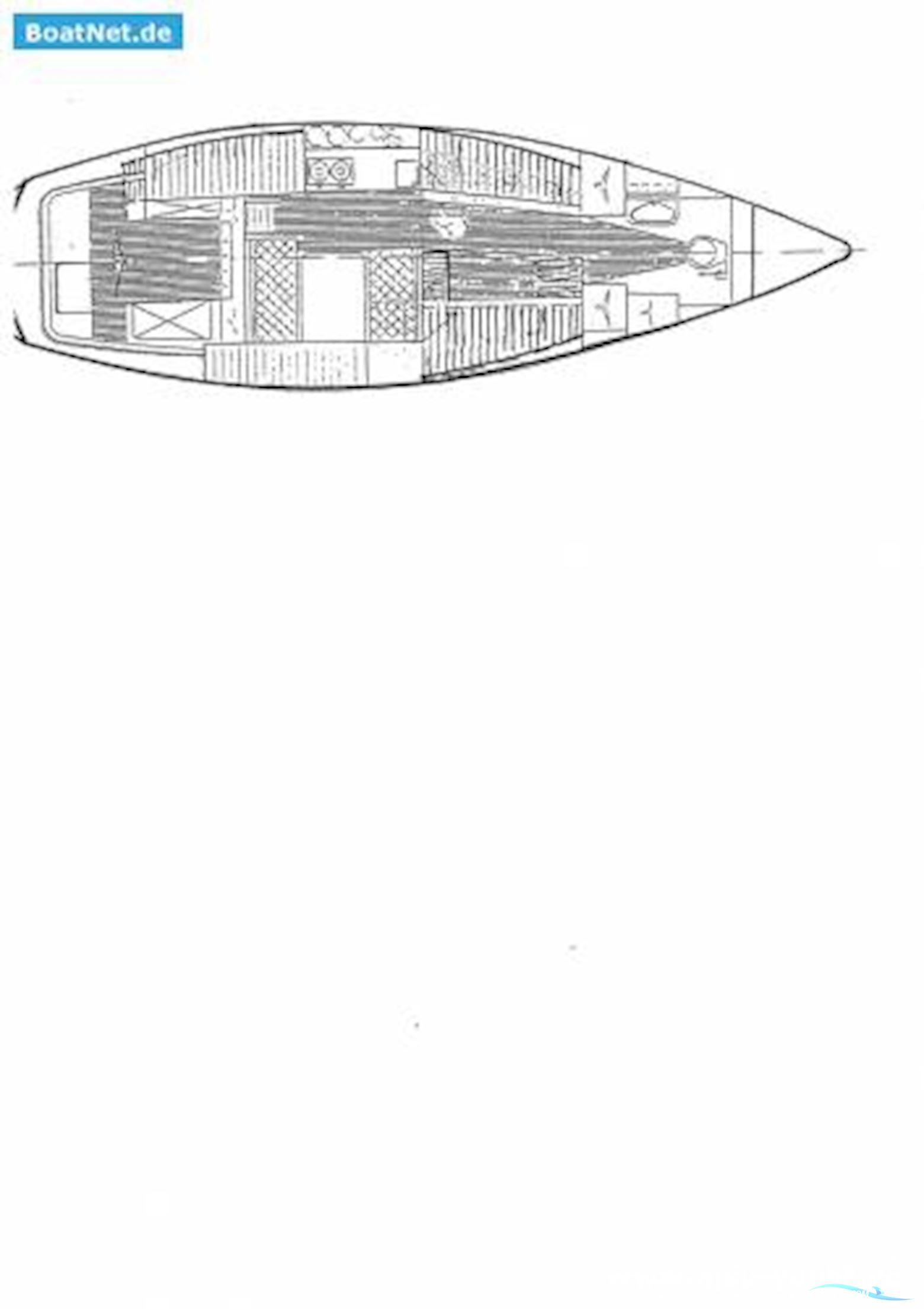 Baltika 10,40 m Decksalon Segelyacht