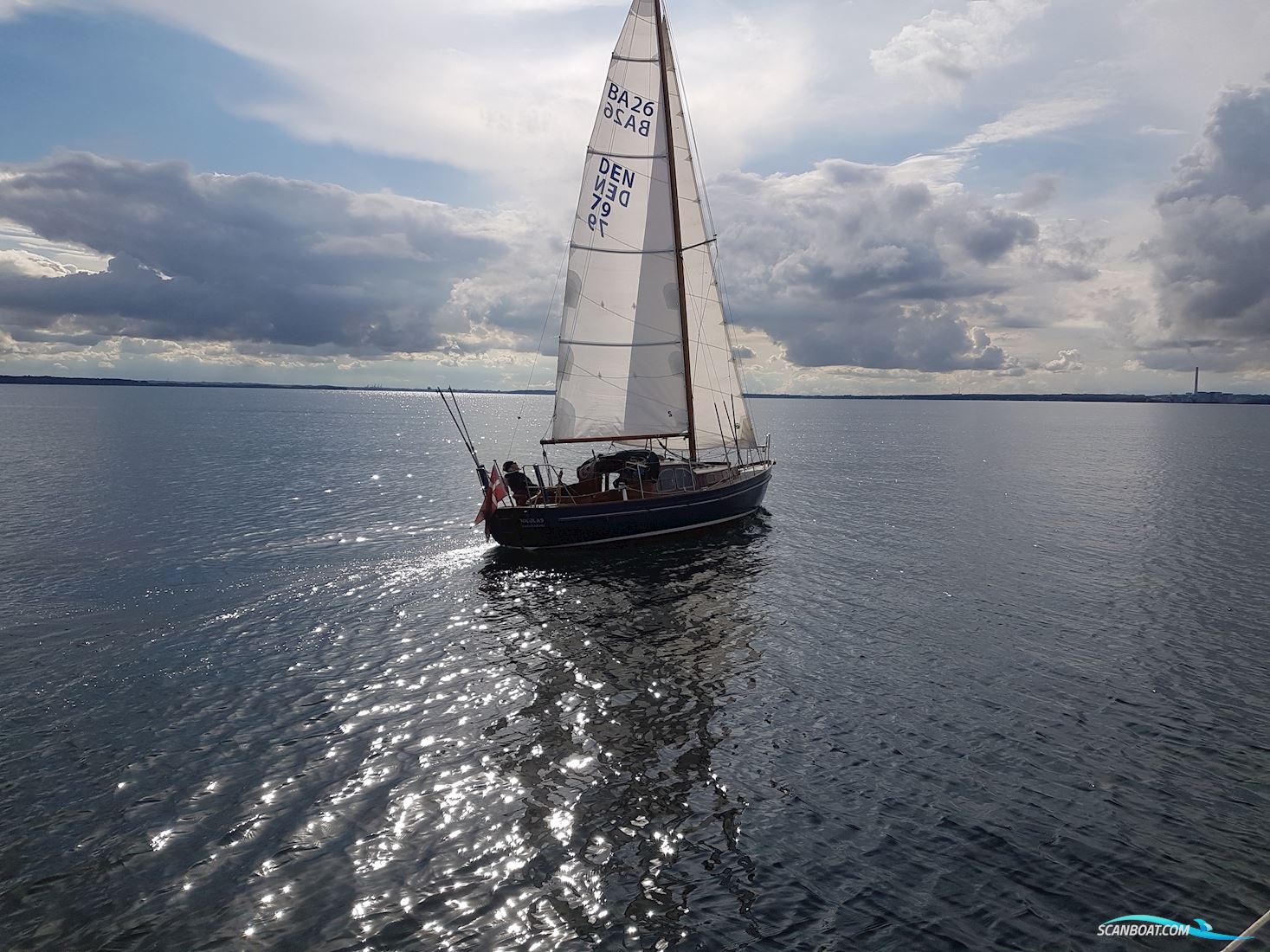Bandholm 26 Sailingboat 1967, with Sole Diesel 11 HK engine, Denmark