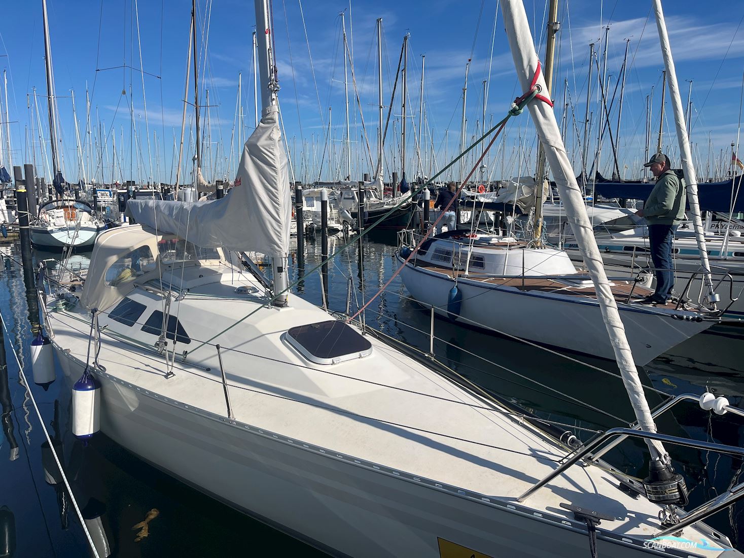 Banner 30 R/C Sailingboat 1986, with Torqeedo Cruise 4.0 FP engine, Germany