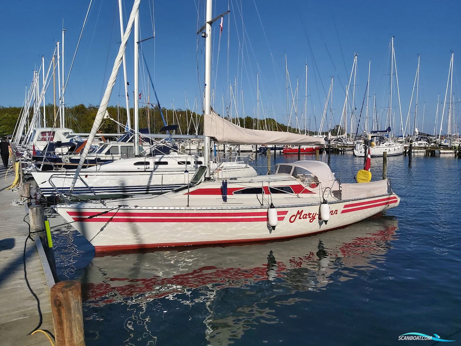 Banner 34 Sailingboat 1986, with Yanmar 2 gm 20 engine, Denmark