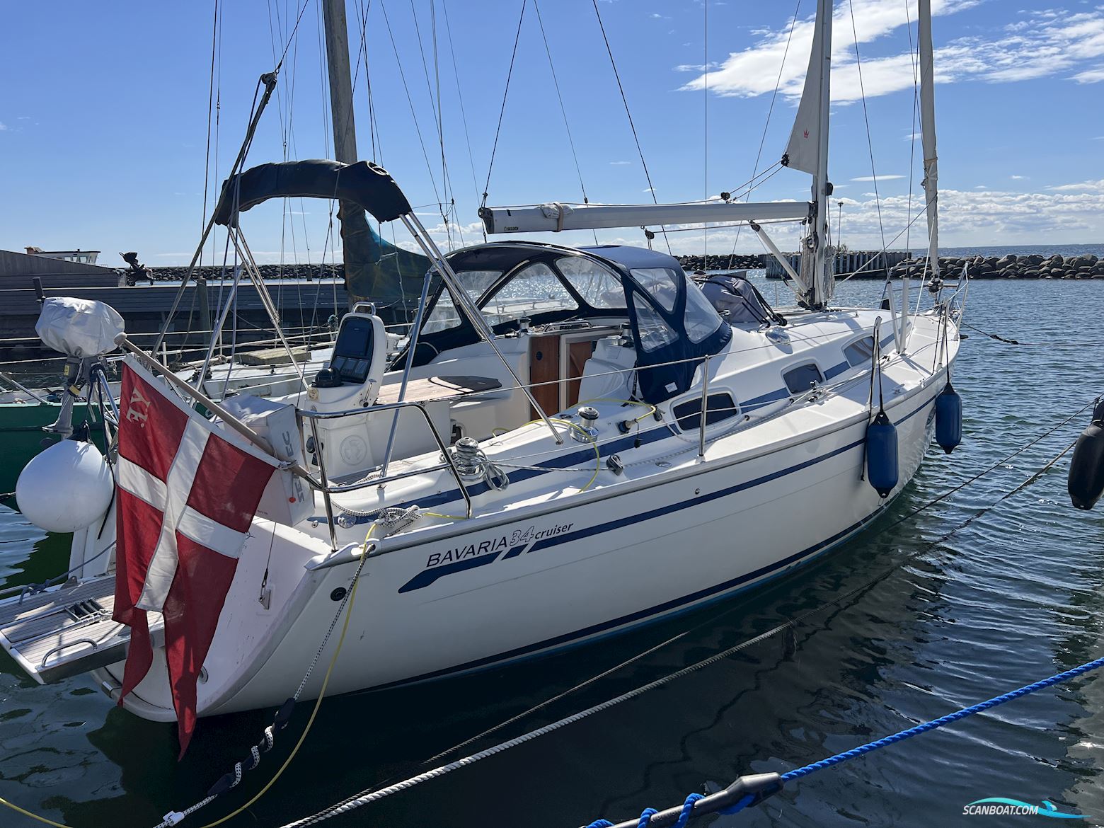 Bavaria 34 Cruiser Sailingboat 2010, with Volvo Penta D1/30F engine, Denmark