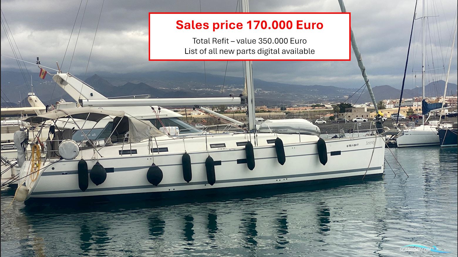 Bavaria 50 C Sailingboat 2011, with Volvo Penta D2 - 75 engine, Spain