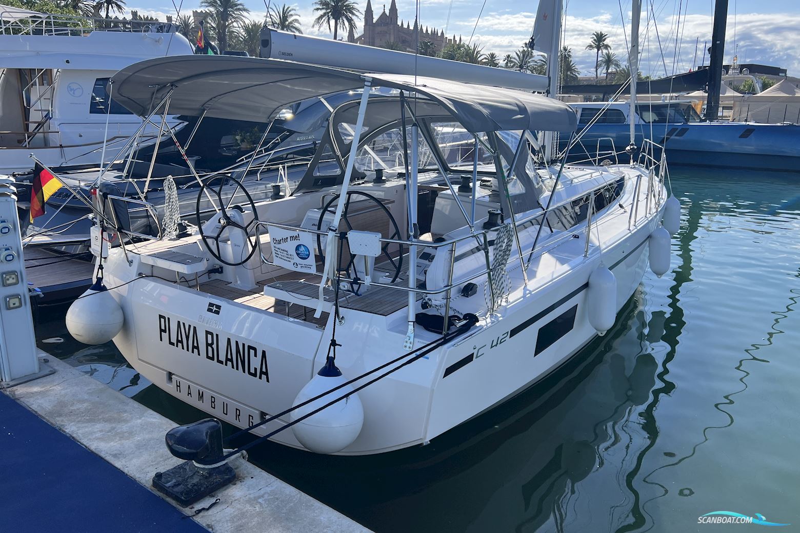 Bavaria C42 Sailingboat 2023, with Yanmar engine, Spain