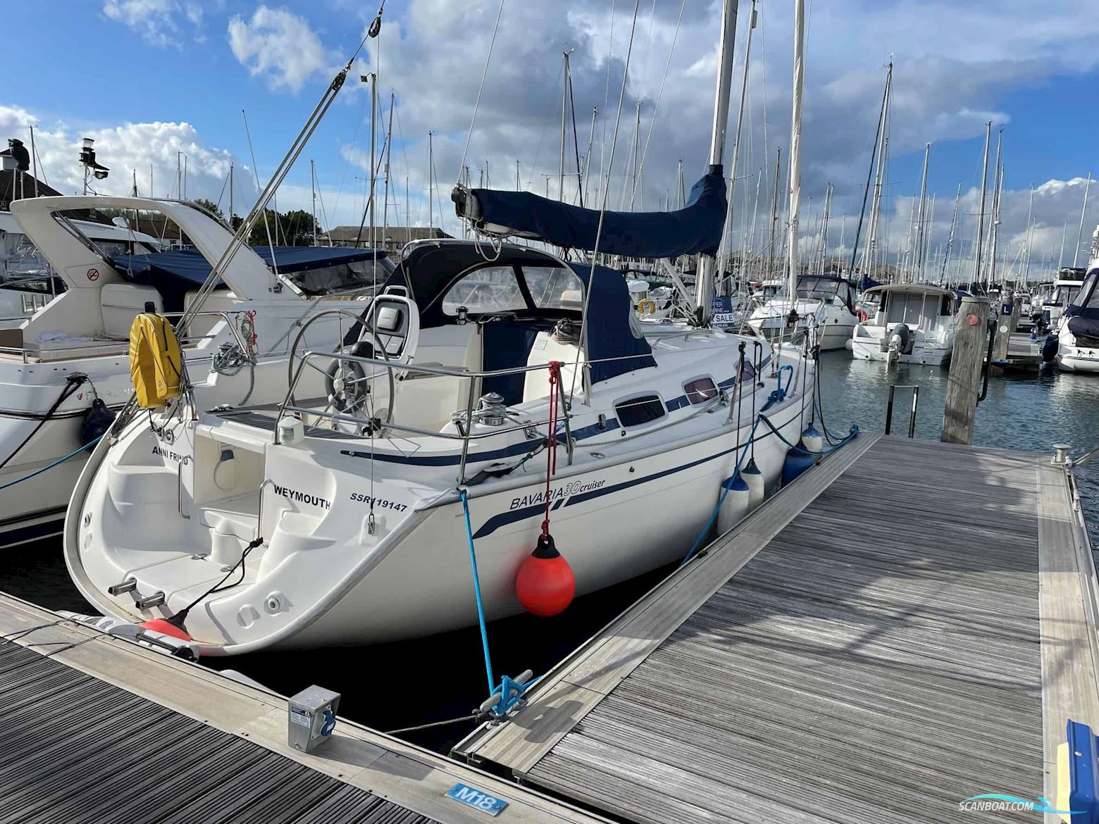 Bavaria Cruiser 30 Sailingboat 2006, with Volvo engine, United Kingdom