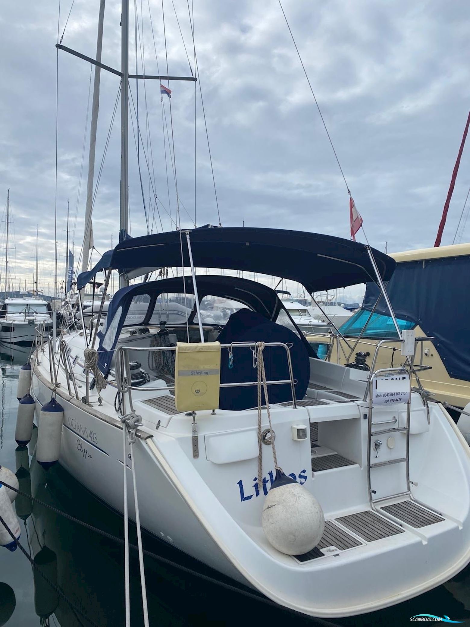 Beneteau 423 Sailingboat 2005, with Volvo Penta D 2 engine, Croatia