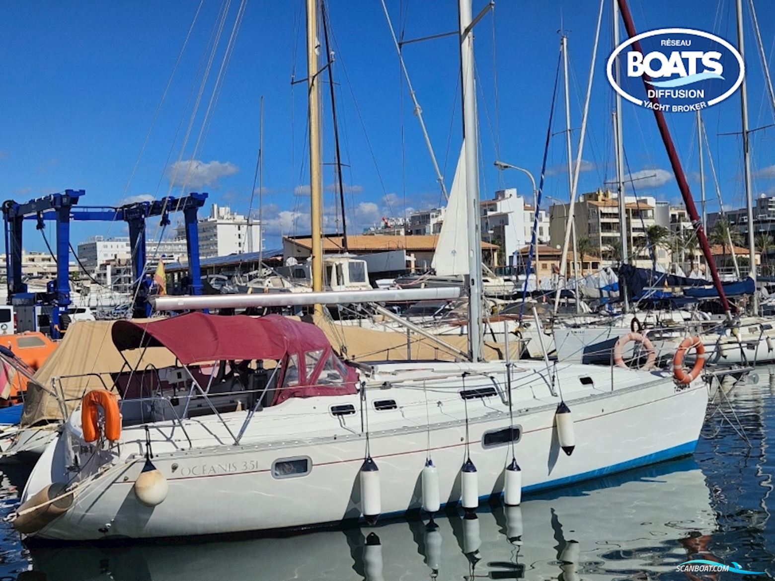 Beneteau Oceanis 351 Sailingboat 1994, with Yanmar engine, France