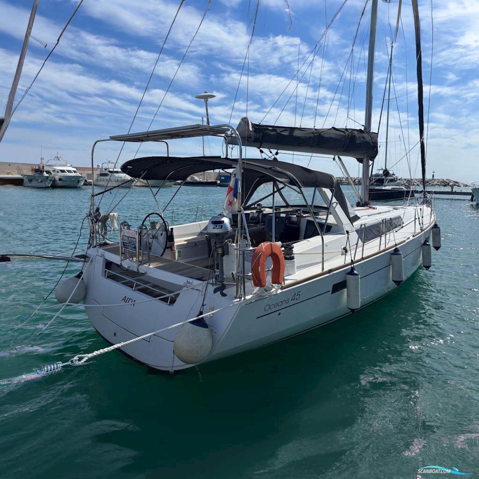 Beneteau Oceanis 45 Sailingboat 2014, with Yanmar 4JH5E engine, Spain