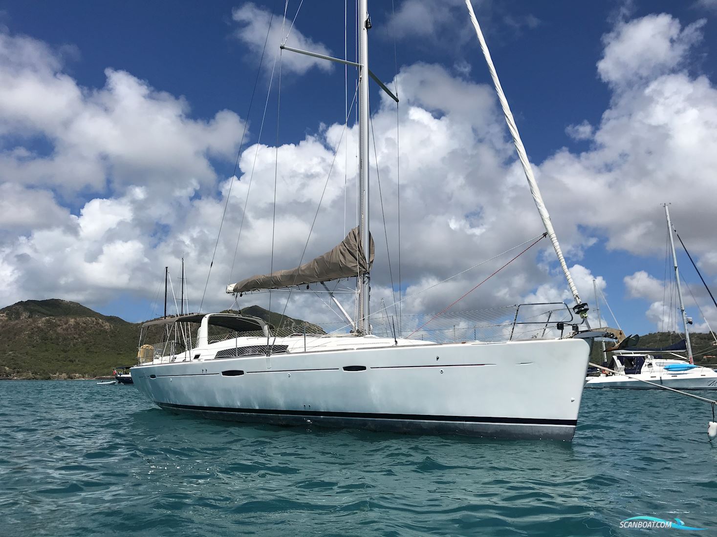 Beneteau Oceanis 50 Sailingboat 2011, with Yanmar 4JH80C common rail engine and SD60 Saildrive. engine, Greece