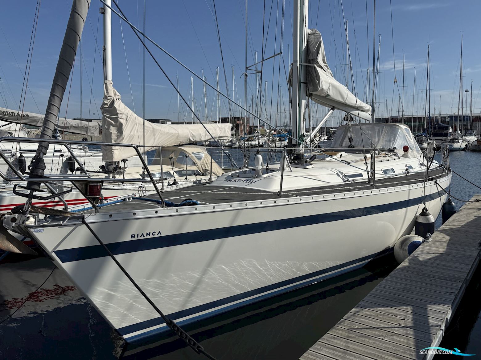Bianca 420, Solgt Sailingboat 1988, with Yanmar engine, Denmark
