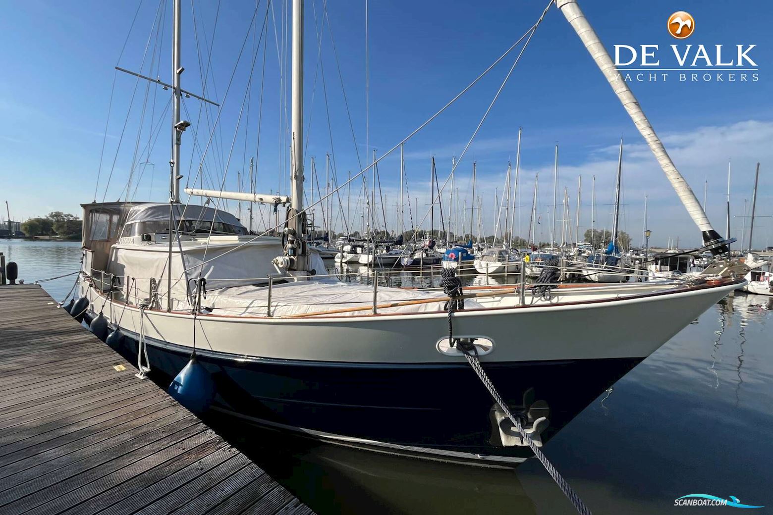 Bloemsma Kotter 10.50 Sailingboat 1980, with Volvo Penta engine, The Netherlands