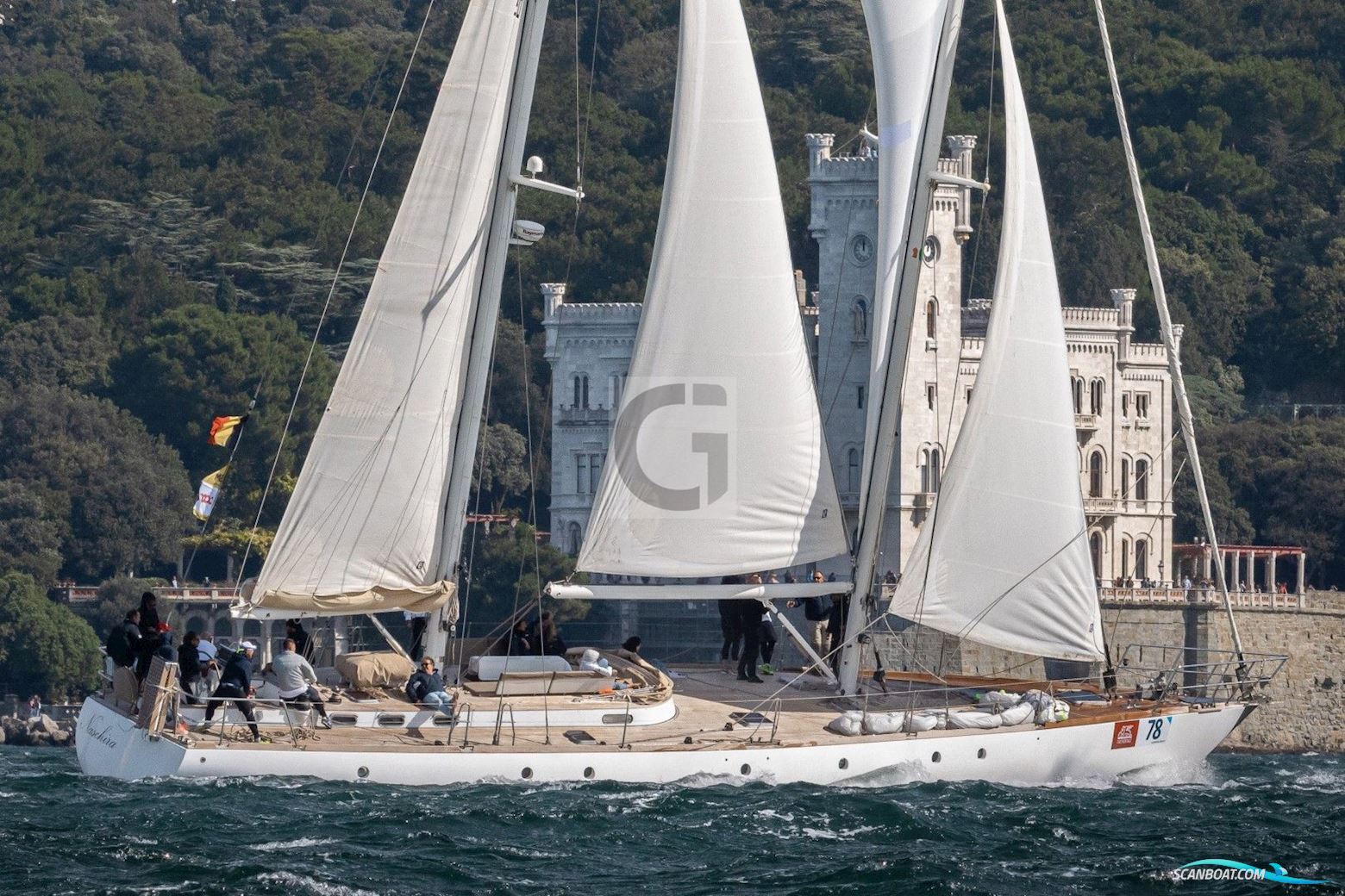 Cantiere Stain 22m Steel Schooner Sailingboat 1978, with Fpt N67Mntm28 engine, Italy