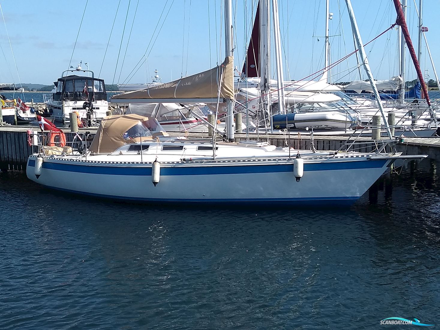 Carat 34 kan finansieres  Sailingboat 1984, with Bukh  dv20 me engine, Denmark
