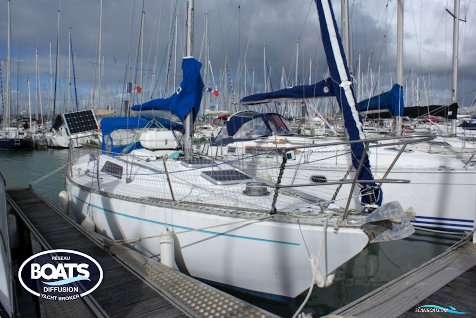 Chantier Naval du Roussillon Feria 9 Deriveur Sailingboat 1980, with Volvo engine, France