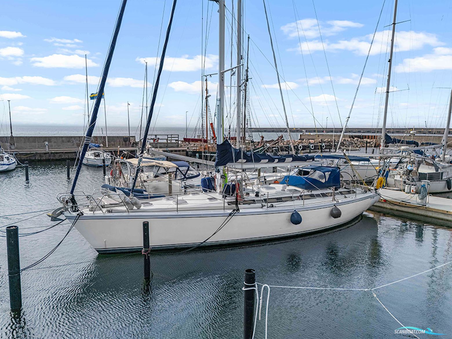 Chantiers Maritimes de Paimpol et Fécamp Via 52 Sailingboat 1984, with Perkins Sabre engine, Sweden