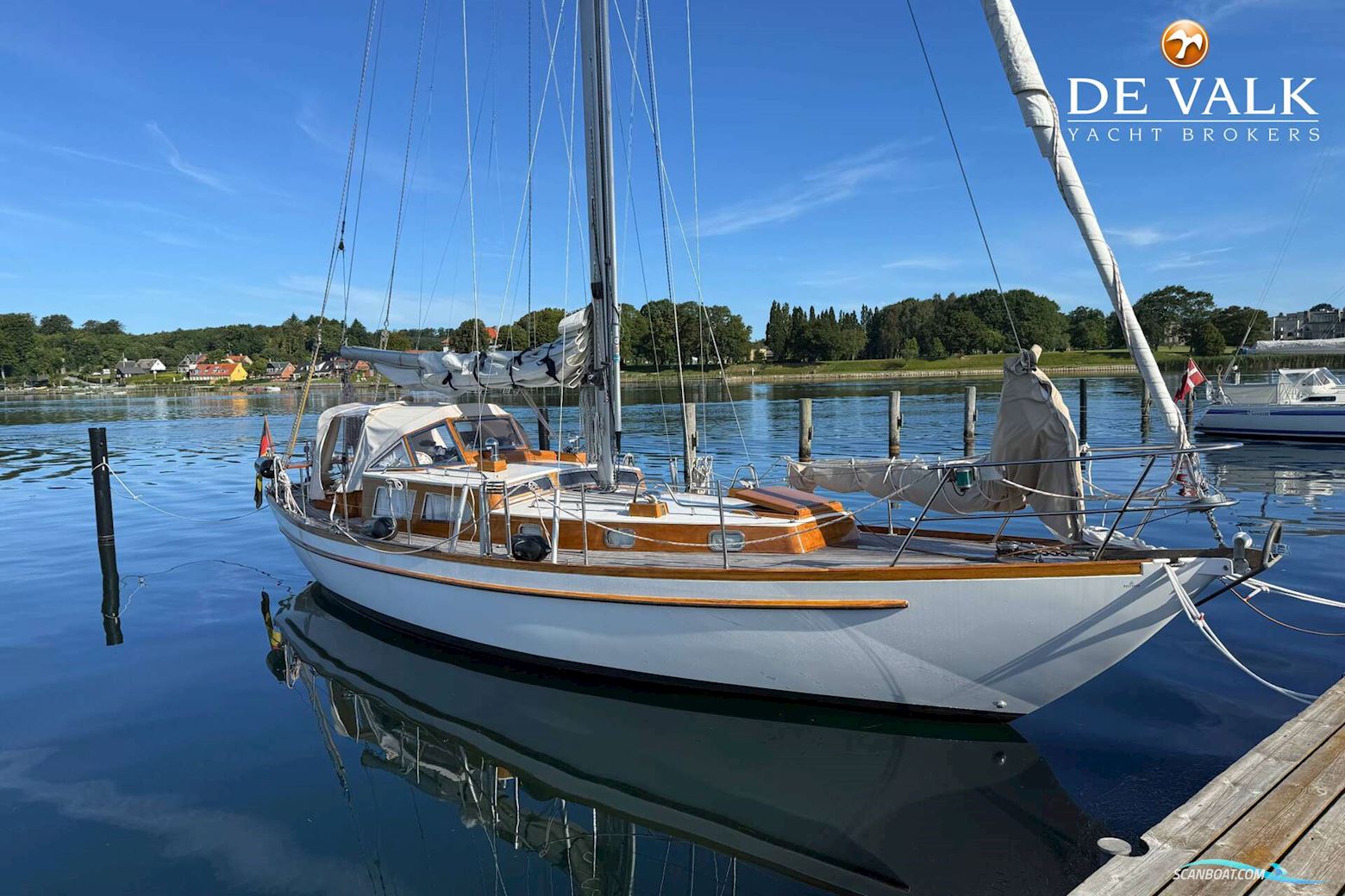 Classic 7 KR Cruiser/Racer Sailingboat 1968, with Mercedes-Benz  engine, Germany