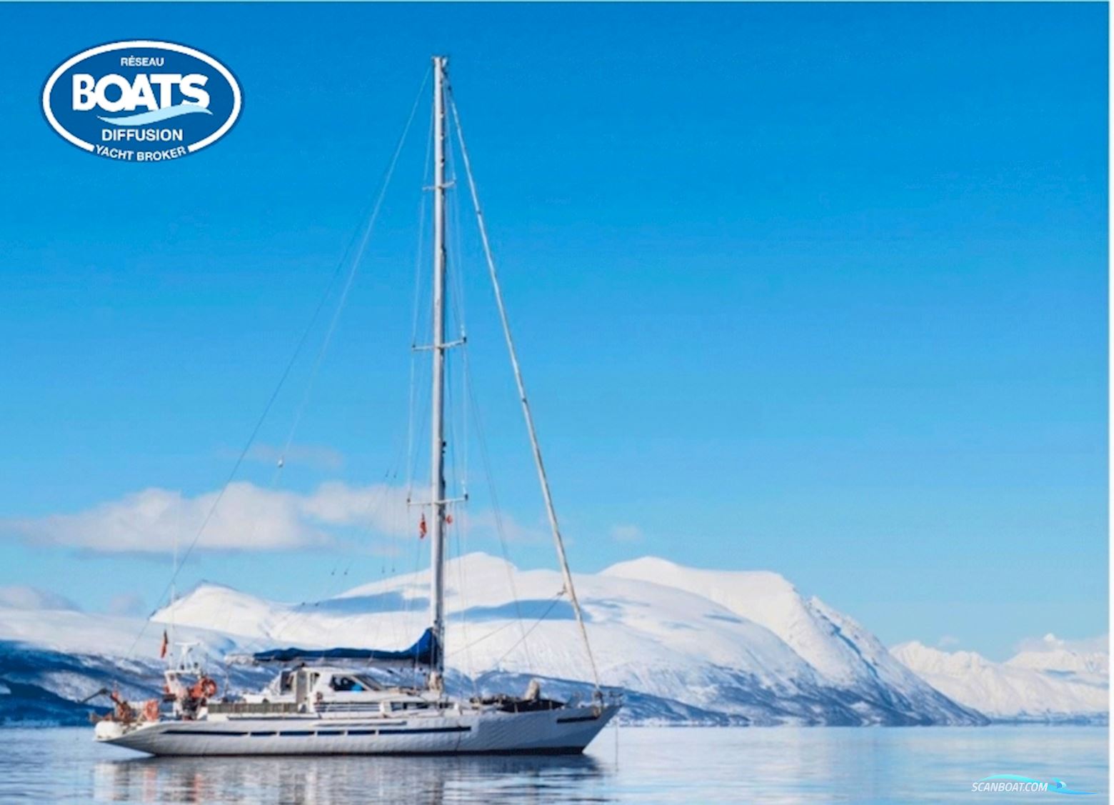 CN Biot / Ed Dubois Dubois 28m Aluminium One Off Sailingboat 1991, with Iveco engine, France