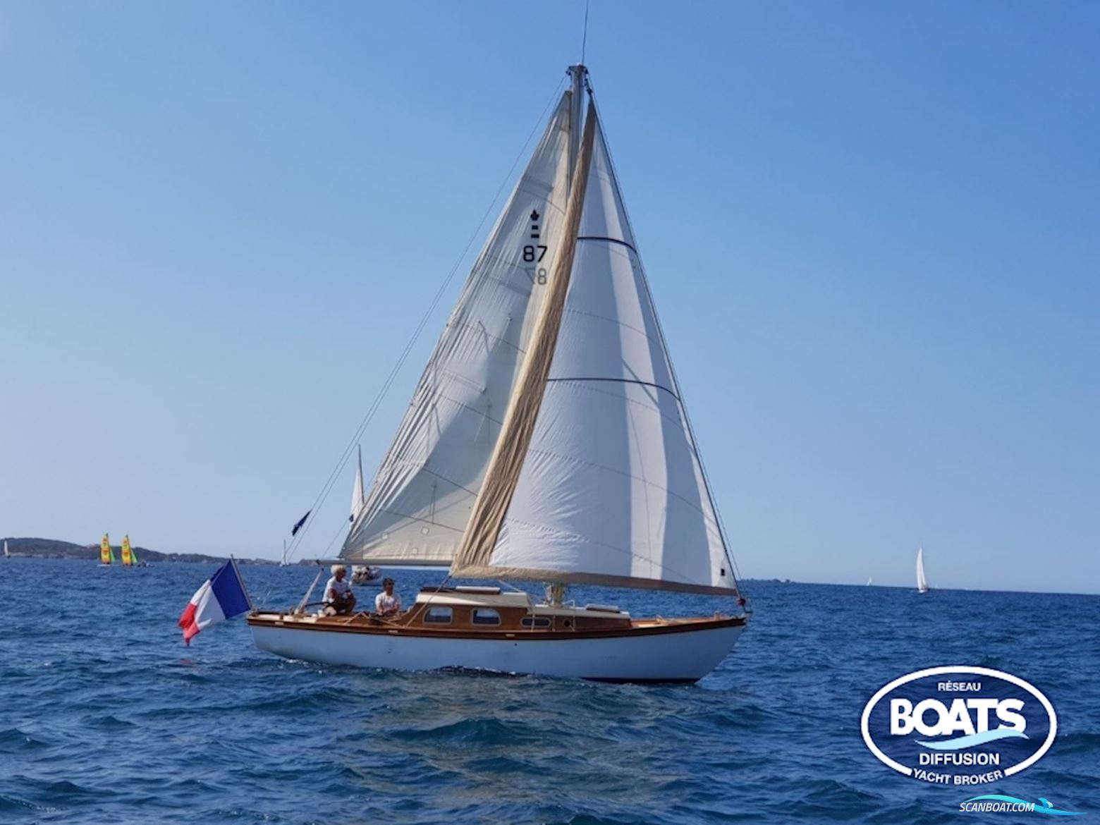 CN Richard Chassiron CF 9 Sailingboat 1971, with Volvo Penta engine, France