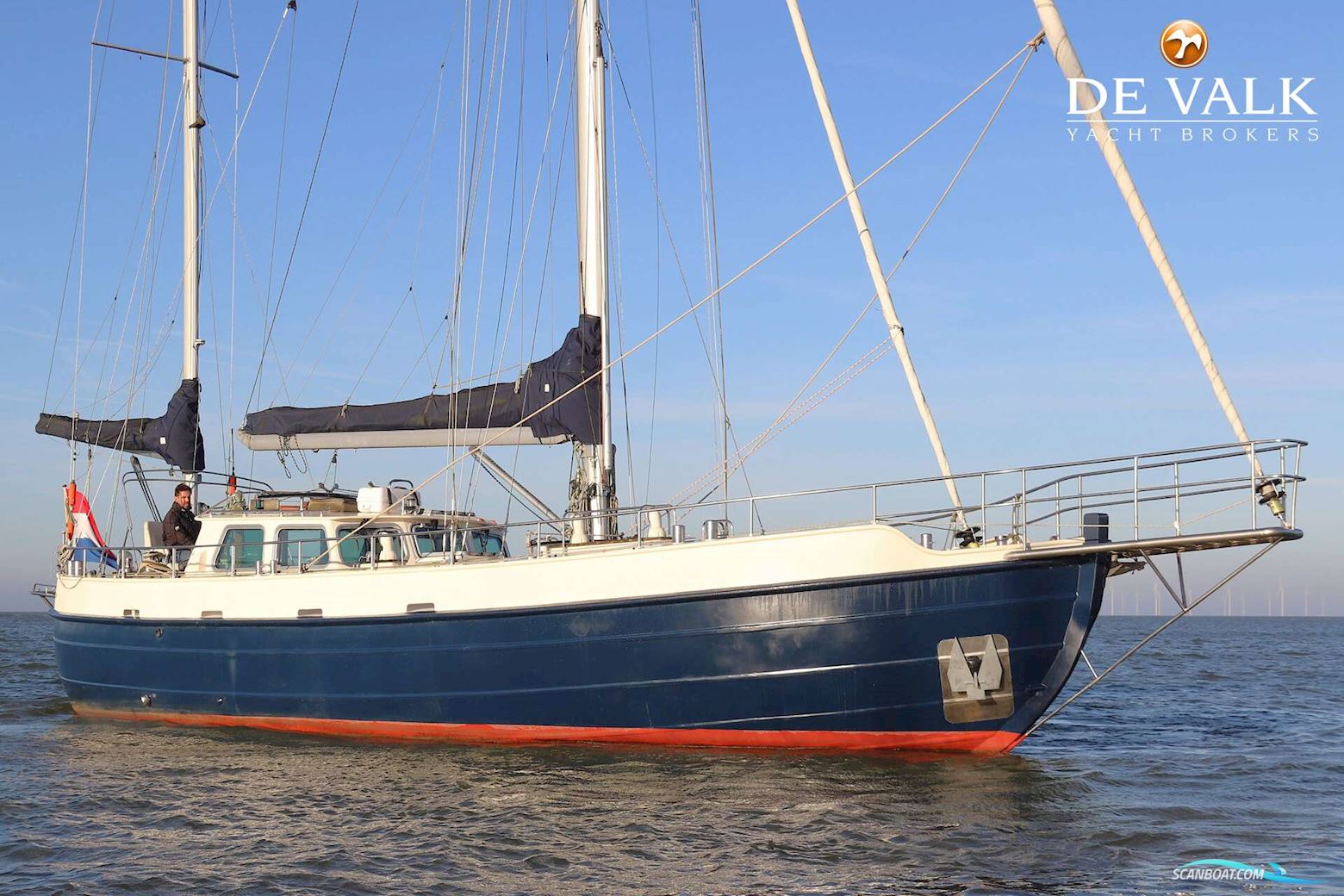 Colin Archer Bronsveen Sailingboat 1994, with Ford engine, The Netherlands