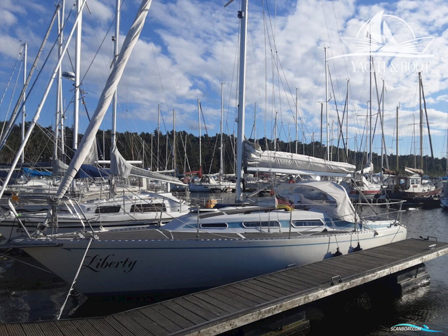 Colina Werft Eric Franzen 29 Sailingboat 1987, with Lombardini Marine engine, Germany