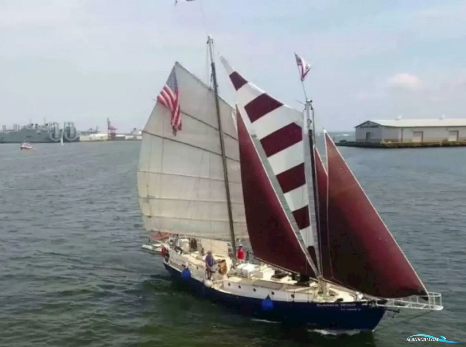 COLVIN Gazelle Junk Schooner Sailingboat 1979, with Yanmar engine, USA