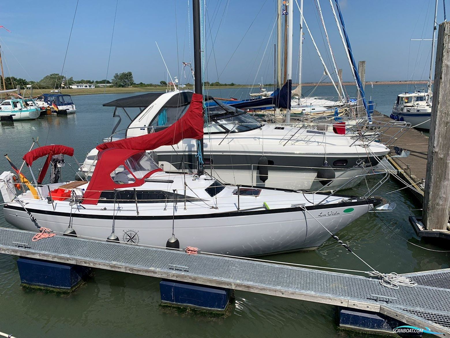 Comar Comet 801 Sailingboat 1980, with Comet engine, Germany