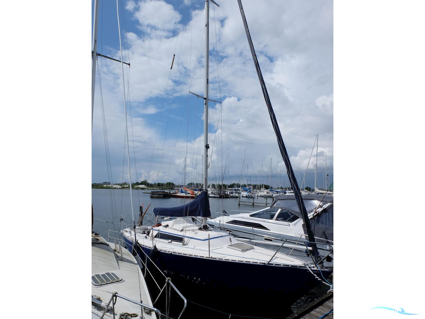 Contention 30 Sailingboat 1977, with Solé Mini-17 engine, Denmark