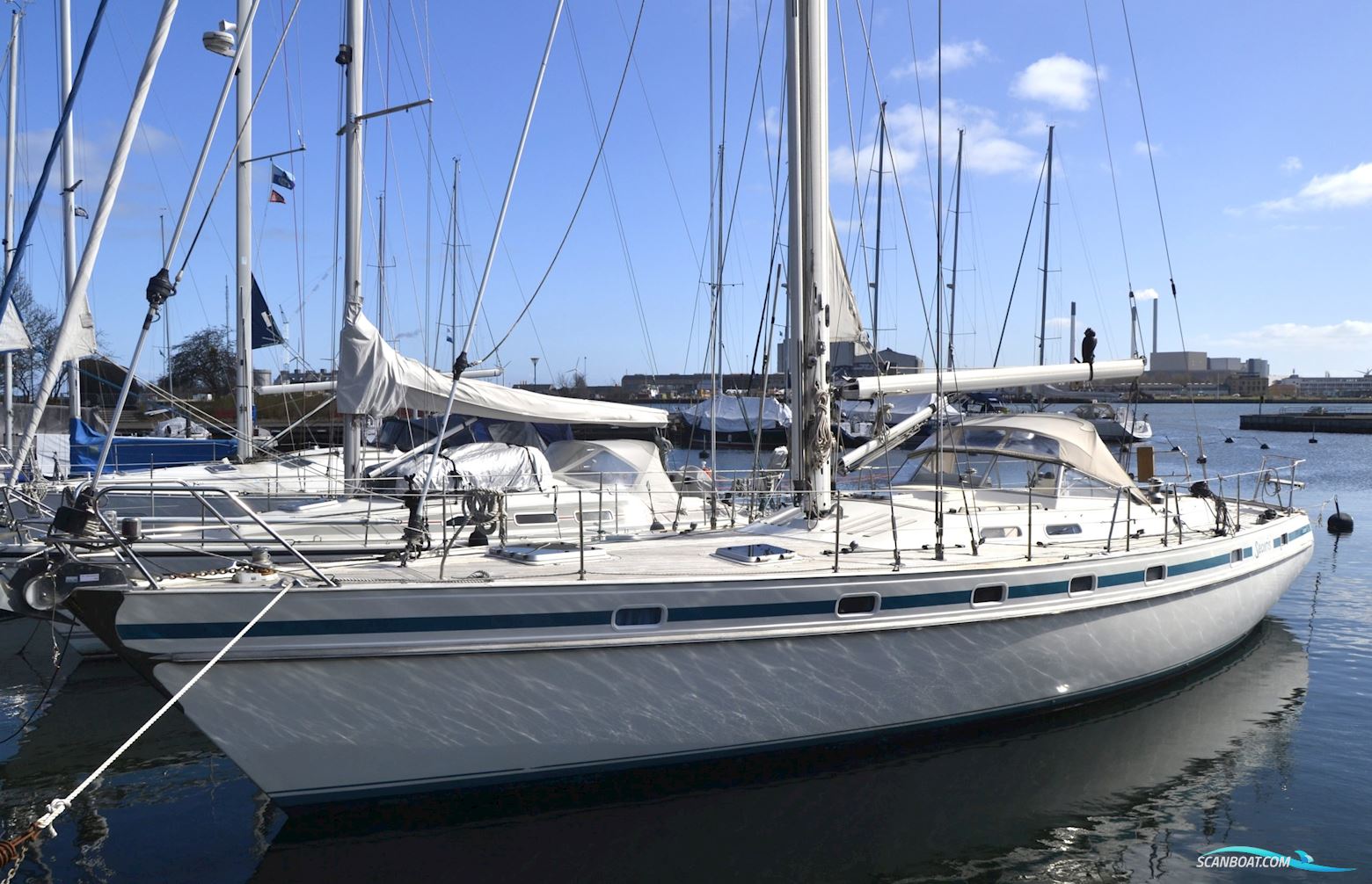 Contest 46/48 Sailingboat 1994, with Volvo Penta TMD 31 D engine, Denmark