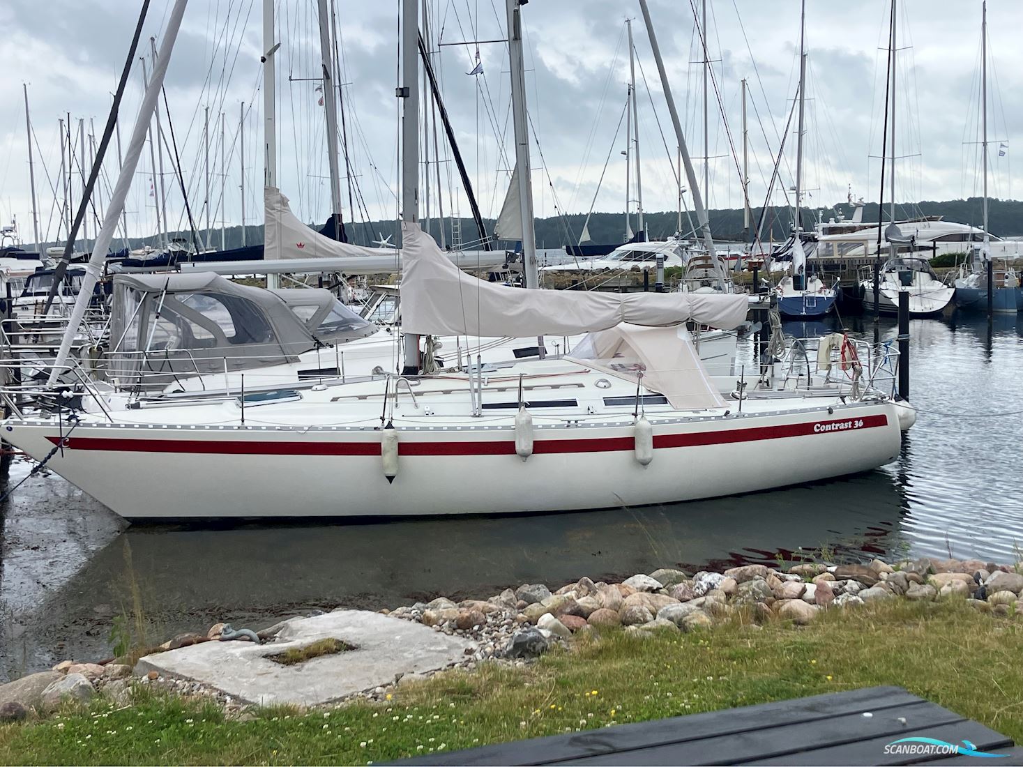 Contrast 36 Sailingboat 1985, with yanmar 3 YM engine, Denmark