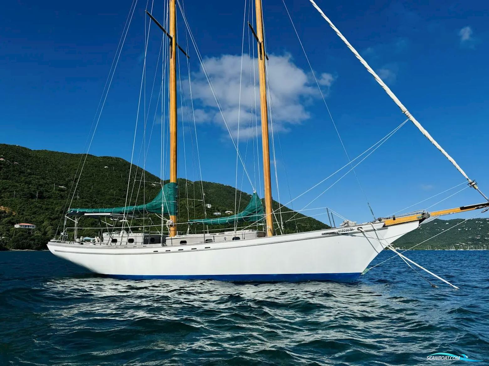 Custom Boats Schooner Sailingboat 1995, with Perkins engine, USA
